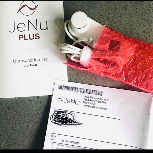ANTI-AGING TOOL Jenu PLUS ultrasonic infuser ROSE GOLD skincare tool anti aging - Picture 11 of 13